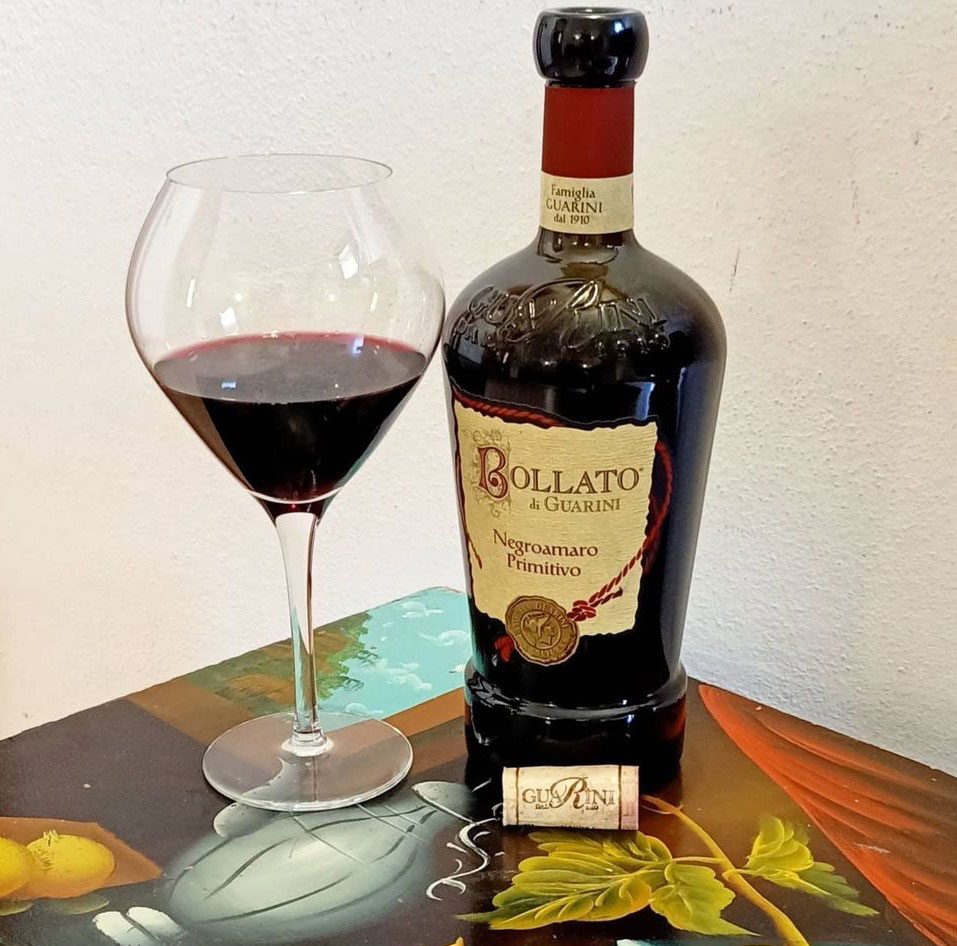 Rượu vang Bollato Guarini Negroamaro Primitivo