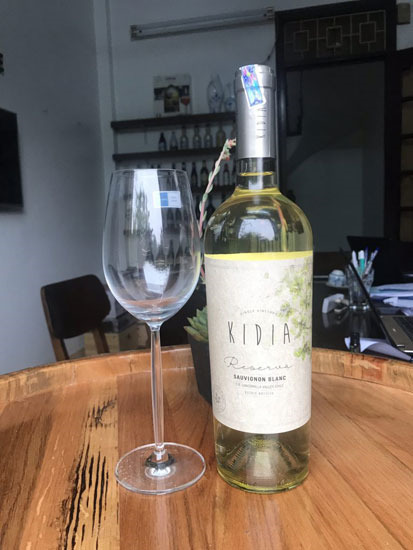 Rượu Vang Chile Kidia Reserva trắng