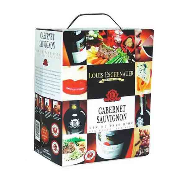 Rượu Vang Bịch Pháp Louis Eschenauer 3L