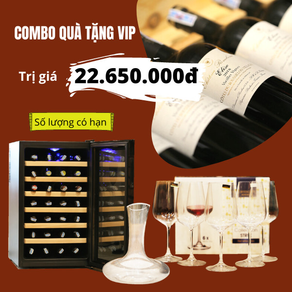 MUA RƯỢU VANG NHẬN QUÀ TẶNG LÊN ĐẾN 22.650.000