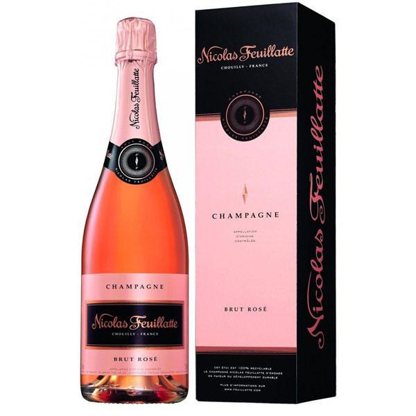 Rượu Champagne Pháp Nicolas Feuillatte Brut Rosé
