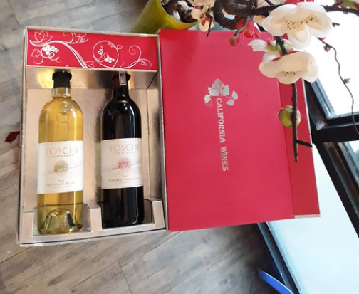 Rượu vang Mỹ Toschi Vineyards đỏ