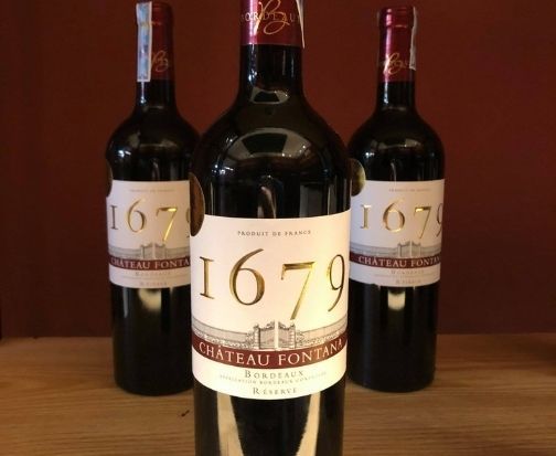 Hộp 1 chai 1679 Chateau Fontana Bordeaux