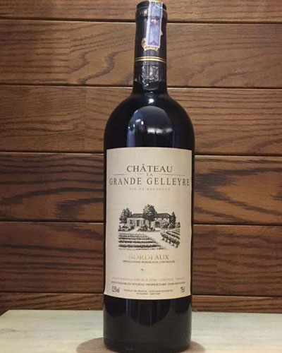 Rượu Vang Pháp Chateau Grande Gelleyre Bordeaux AOC