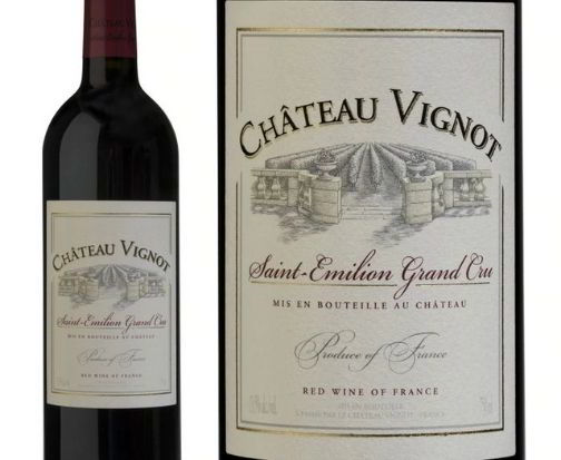 Rượu vang Pháp Chateau Vignot Saint Emilion Grand Cru