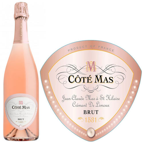 Rượu Vang Pháp Cote Mas Cremant De Limoux Rose Brut