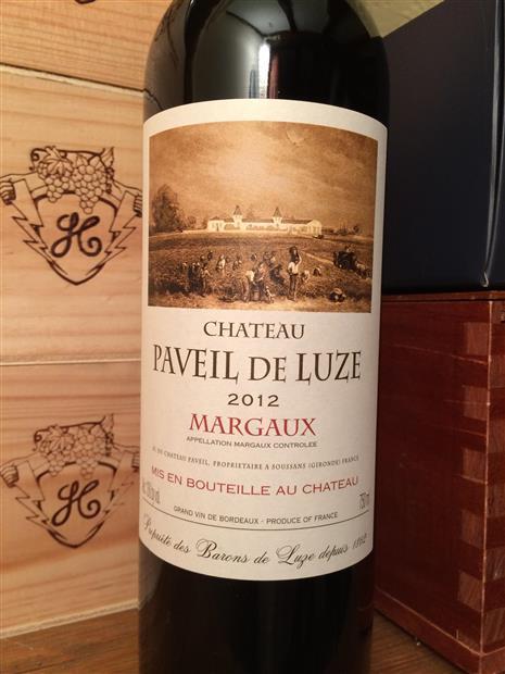 Ruou vang Phap Chateau Paveil De Luze Margaux Cru Bourgeois