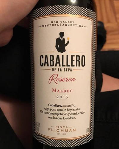Rượu vang Finca Flichman Caballero de la Cepa Reserva Malbec