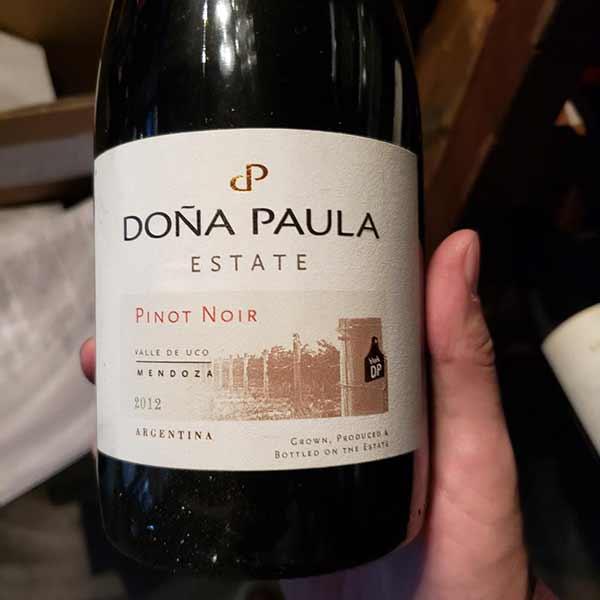 Rượu vang Argentina Dona Paula Estate Pinot Noir