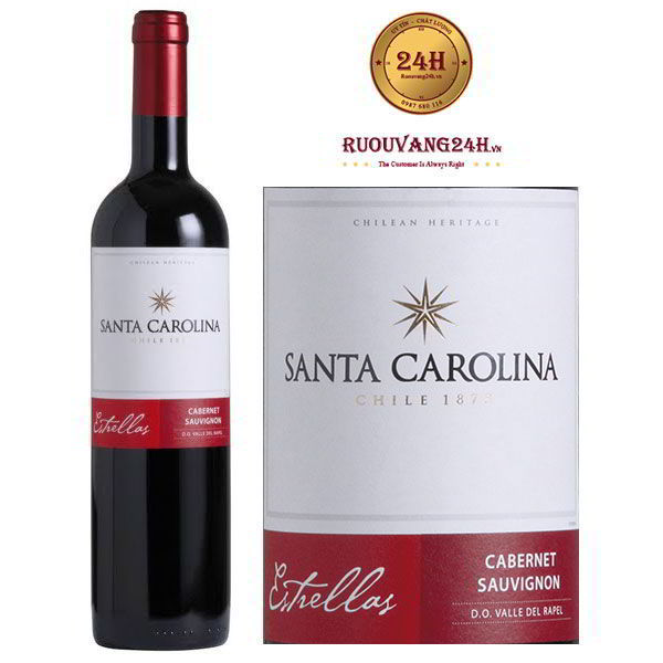 Rượu Vang Chile Santa Carolina Estrellas Cabernet Sauvignon
