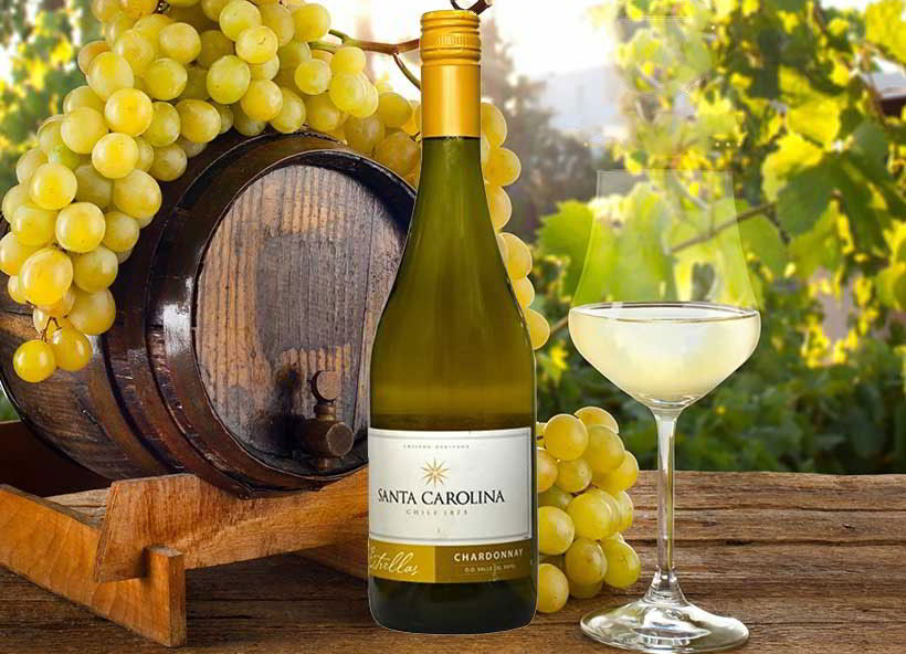 Rượu Vang Chile Santa Carolina Estrellas Chardonnay