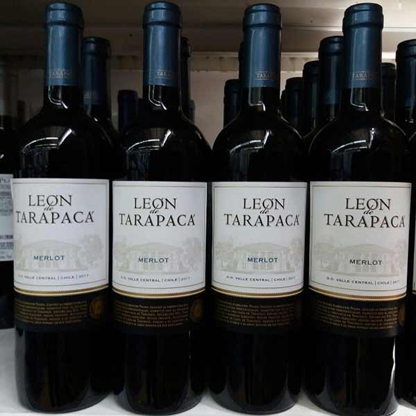 Rượu vang Chile Leon De Tarapaca Merlot