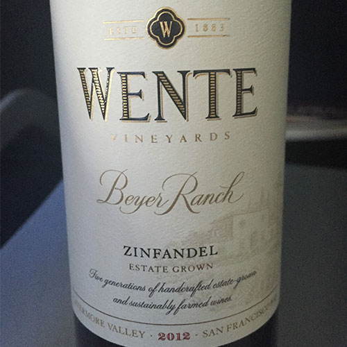 Rượu vang Mỹ WENTE Beyer Ranch ZINFANDEL