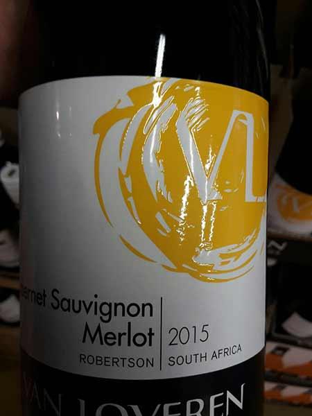 Rượu vang Nam Phi Van Loveren Cabernet Sauvignon – Merlot 