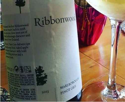 Rượu vang New Zealand Ribbonwood Pinot Gris 