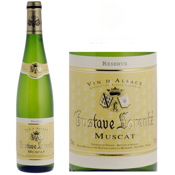 Rượu Vang Pháp Gustave Lorentz Alsace Muscat Alsace