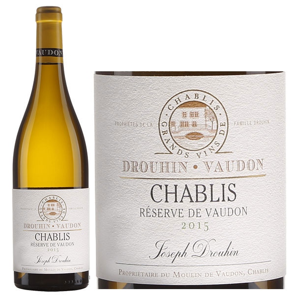 Rượu Vang Pháp Chablis Reserve de Vaudon