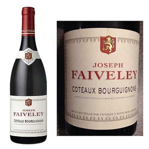 Rượu vang Pháp Domaine Faiveley Coteaux Bourguignons