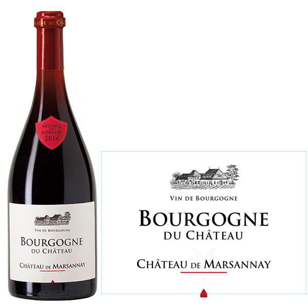 Rượu Vang Đỏ Bourgogne Du Chateau Chateau de Marsannay