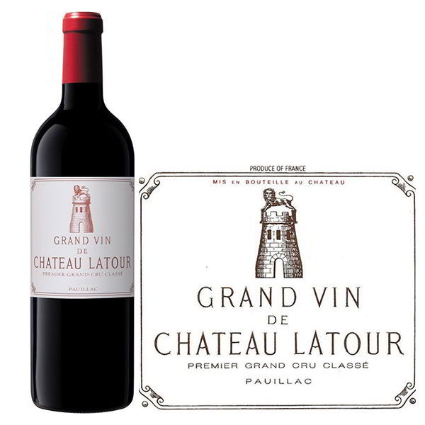 Rượu vang Pháp Chateau latour Grand Vin
