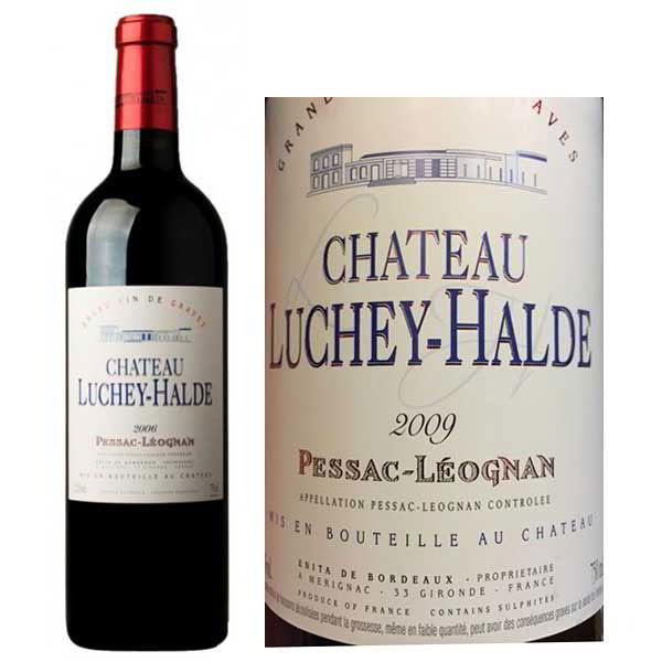 Rượu vang Pháp Chateau Luchey Halde Pessac-Leognan
