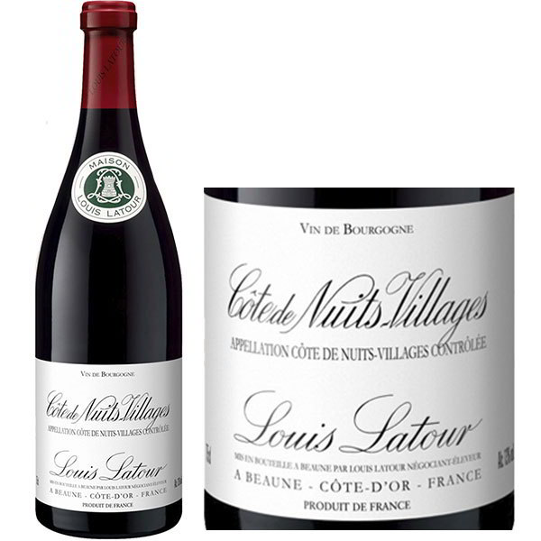 Rượu Vang Pháp Louis Latour Côte De Nuits Villages