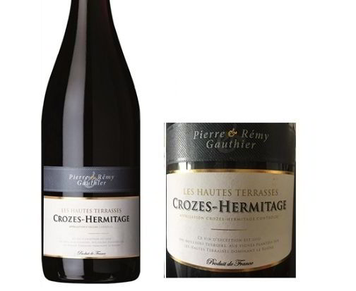 Rượu Vang Pháp Pierre & Remy Gauthier, Crozes - Hermitage,  Côtes du Rhône