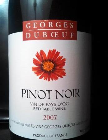 Rượu Vang Pháp Georges Duboeuf Pinot Noir Pays d’Oc IGP
