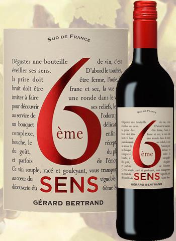 Ruou vang Phap Gerard Bertrand '6eme Sens' Pays d’OC IGP Ruou vang Phap Gerard Bertrand '6eme Sens' Pays d’OC IGP