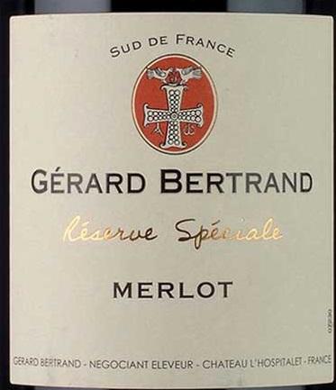 Ruou vang Phap Gerard Bertrand Reserve Speciale Merlot Pays d’Oc IGP