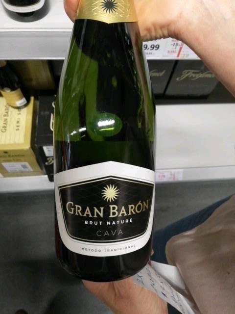 Ruou vang no Gran Baron Cava Brut