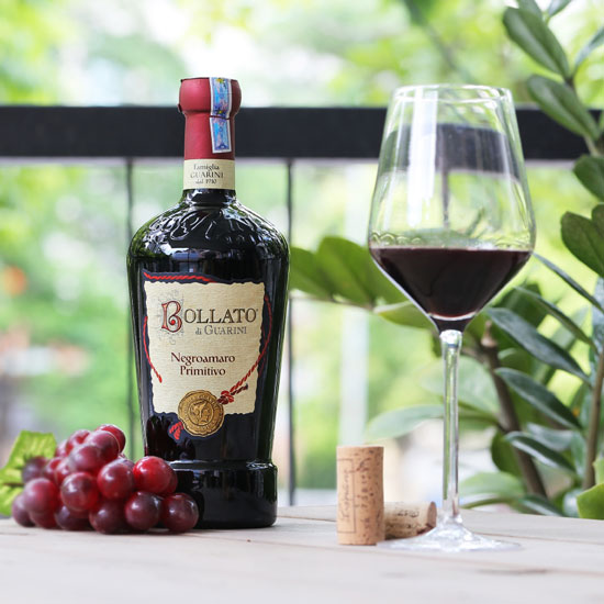 Rượu Vang Ý Bollato Di Guarini Negroamaro Primitivo Rượu Vang Ý Bollato Di Guarini Negroamaro Primitivo