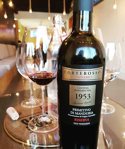 Rượu vang Ý Corterosso 1953 Riserva Primitivo di Manduria