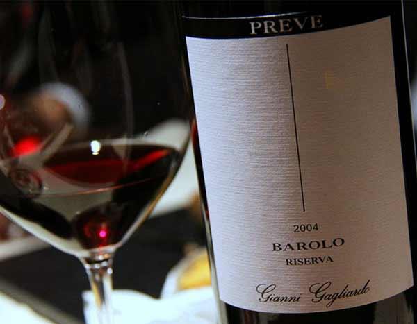 Rượu vang Ý Gianni Gagliardo Barolo Preve