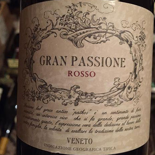 Rượu vang Ý Botter Gran Passione Rosso IGT 