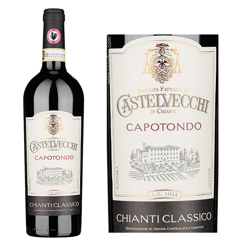Rượu vang Ý Vescine Radda In Chianti Castelvecchi Chianti Classico Capotondo