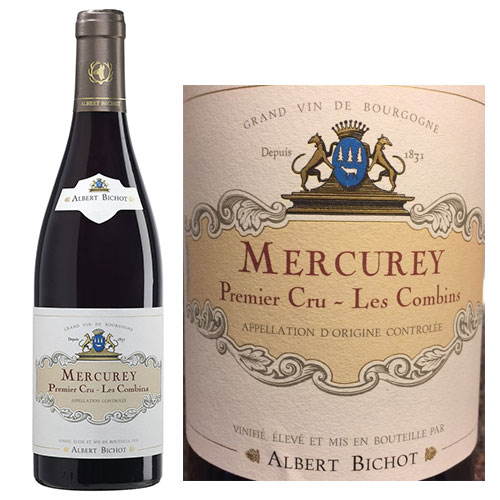 Rượu vang Pháp Albert Bichot Mercurey 1er Cru Les Combins