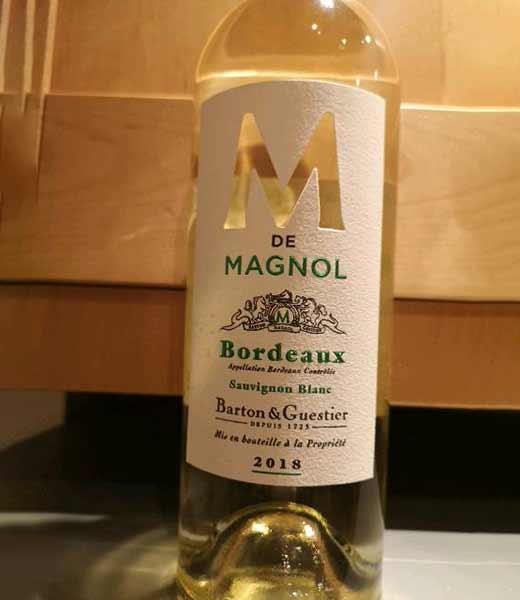 Rượu vang Pháp B&G M de Magnol Blanc - AOP Bordeaux