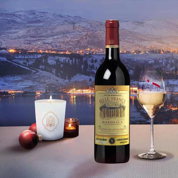 Rượu vang Pháp Belle France Bordeaux Rouge