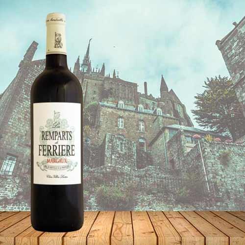 Rượu vang Pháp Les Remparts de Ferrière 2015