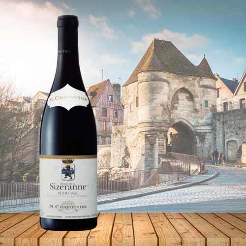 Rượu vang Pháp M.Chapoutier Hermitage Monier De La Sizeranne