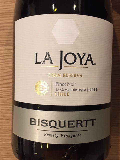 Rượu vang Bisquertt La Joya Gran Reserva Pinot Noir