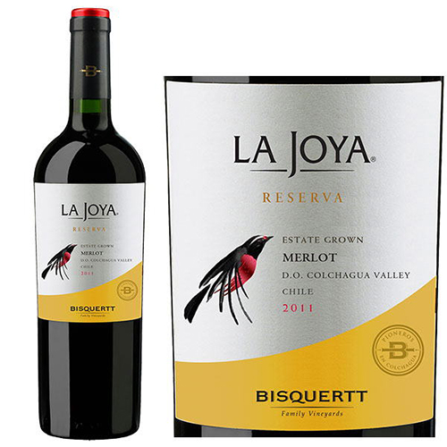 Rượu vang Chile Bisquertt La Joya Reserva Merlot
