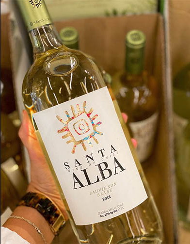 Rượu Vang Santa Alba Sauvignon Blanc