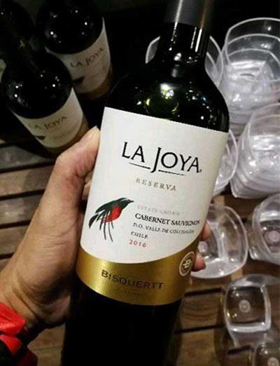 Rượu vang Chile Bisquertt La Joya Reserva Cabernet Sauvignon