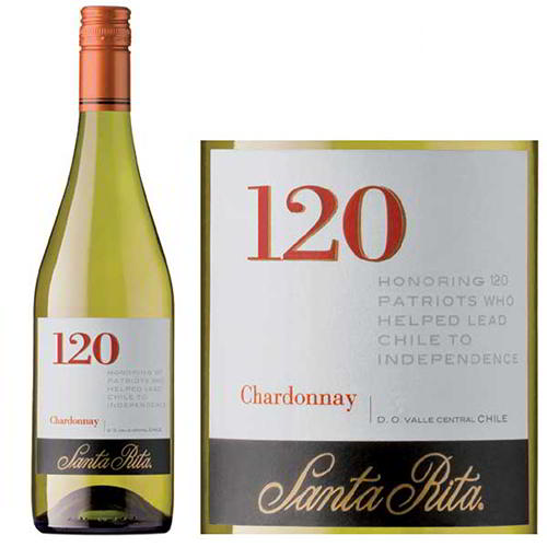  Rượu vang Santa Rita 120 Chardonnay