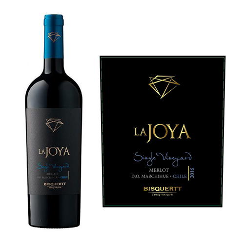 Rượu vang Chile Bisquertt La Joya Single Vineyard Merlot