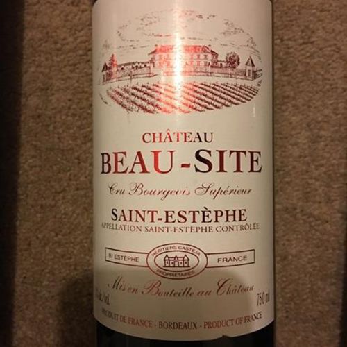 Rượu vang Pháp Château Beau-Site Cru Bourgeois Superieur 