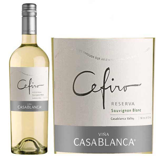 Rượu vang Chile Casablanca Cefiro Sauvignon Blanc