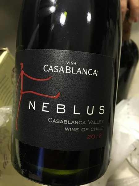 Rượu vang Chile Casablanca Neblus